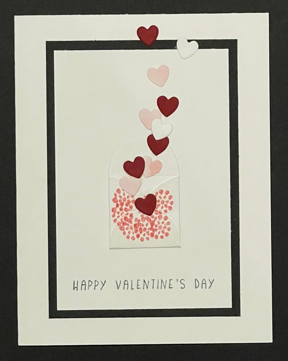 Valentines Day Cards Greeting Cards Handmade Valentine s Day Gift Custom made Cards