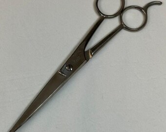 GRIFFON 0900 Barber Shears 7-1/2" Italy Stainless Hair Scissors Vintage