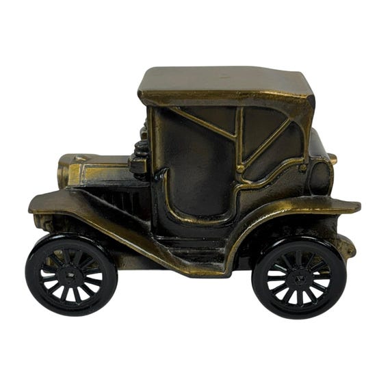 Metal Coin Bank Die Cast 1908 Buick Banthrico 1974 Chicago USA - Etsy