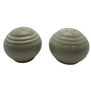 Pfaltzgraff Steingut Cappuccino 5,5 cm Salz & Pfeffer Streuer Set (Gebraucht)