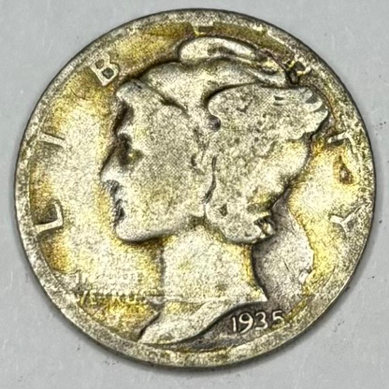 1965 dime no mint mark - Etsy 日本