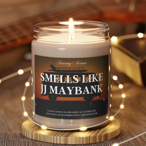 Smells Like JJ Maybank - Funny Outer Banks Themed Candle, Gift for OBX Fan, Pogue Life Gift for Her, Outerbanks, P4L, North Carolina Gifts