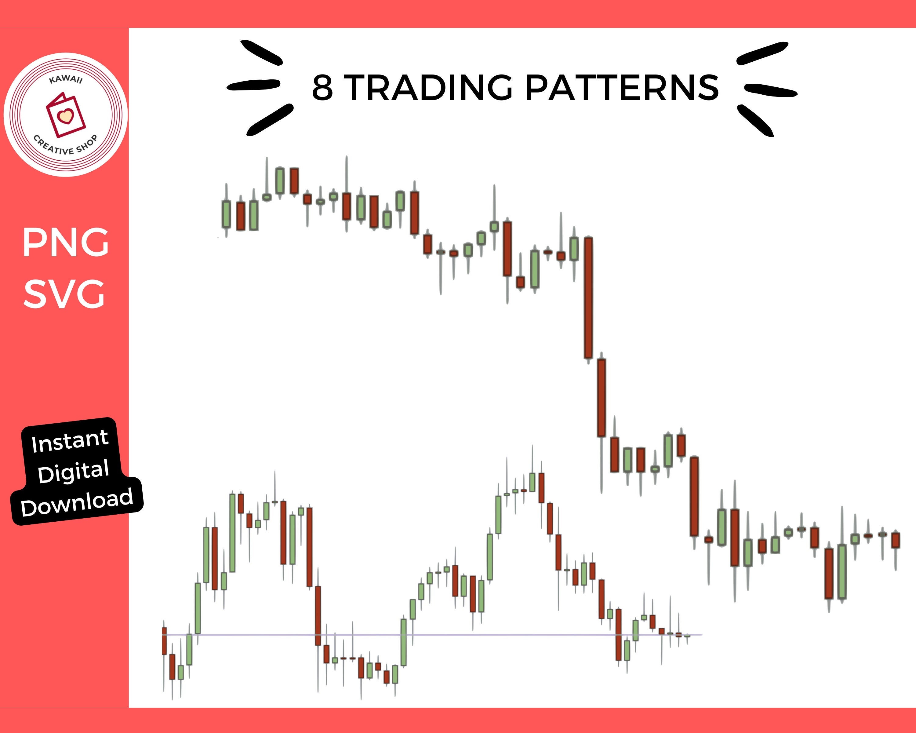 Candlestick Patterns Trading Candles SVG Trading Graph SVG PNG Stock ...