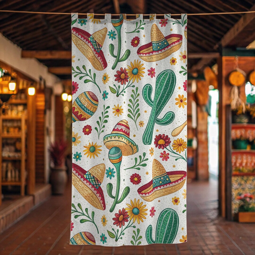 Cinco De Mayo Mexican Folk Art Seamless Pattern PNG JPG Fiesta Digital ...