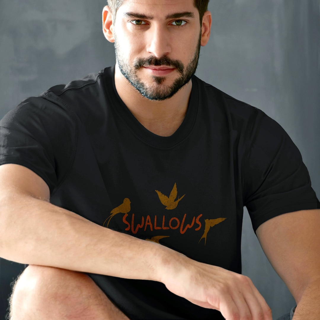 Swallows T-shirt for Queer, Oral Guys Who Gulp It All Gay Sex Cum Dump