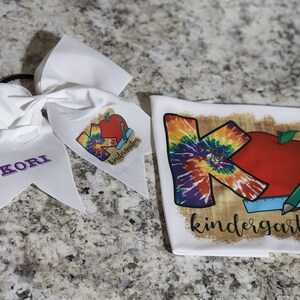 Back to school Shirt, Grade Shirt, Shirt and Bow set, 1st day of school, First Day of School