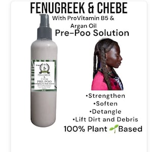 Fenugreek & Chebe Pre-Poo Solution  *New Spray Bottle*