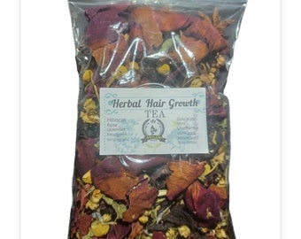 Herbal Hair Growth Tea Blend: Strengthen, Hydrate, Repair
