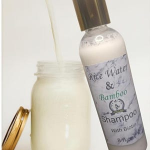 Rice Water and Bamboo Shampoo