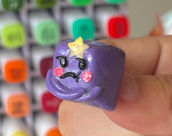 Cute LSP Keycap, + Adventure Time Inspired Art + Handmade Kawaii Clay Keycap, Handmade Keycaps for Mechanical Keyboard