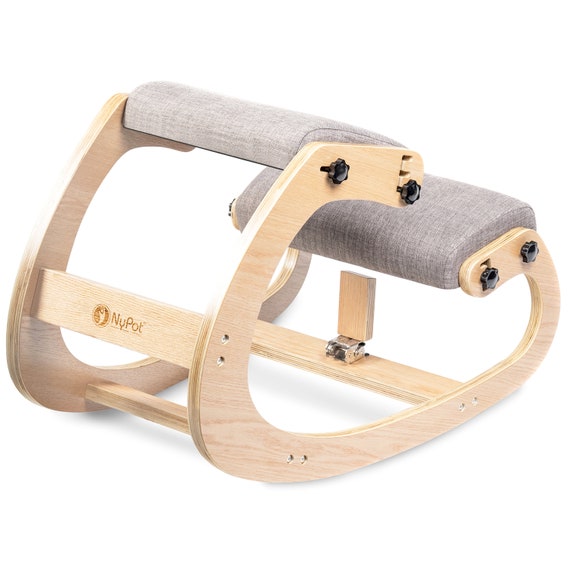 NYPOT Premium Ergonomic Kneeling Chair Adjustable Rocking Etsy