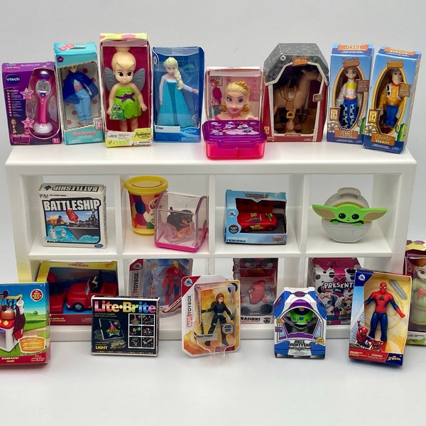 Miniature Mini Brands Disney Toys for Dollhouse Dioramas and Jewelry