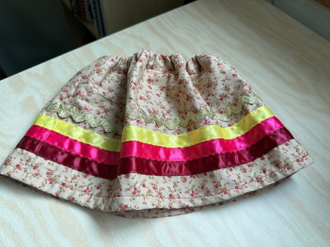 andmary ♡ baby ribbon mini skirt Msize ANDMARY】Baby ribbon mini skirt
