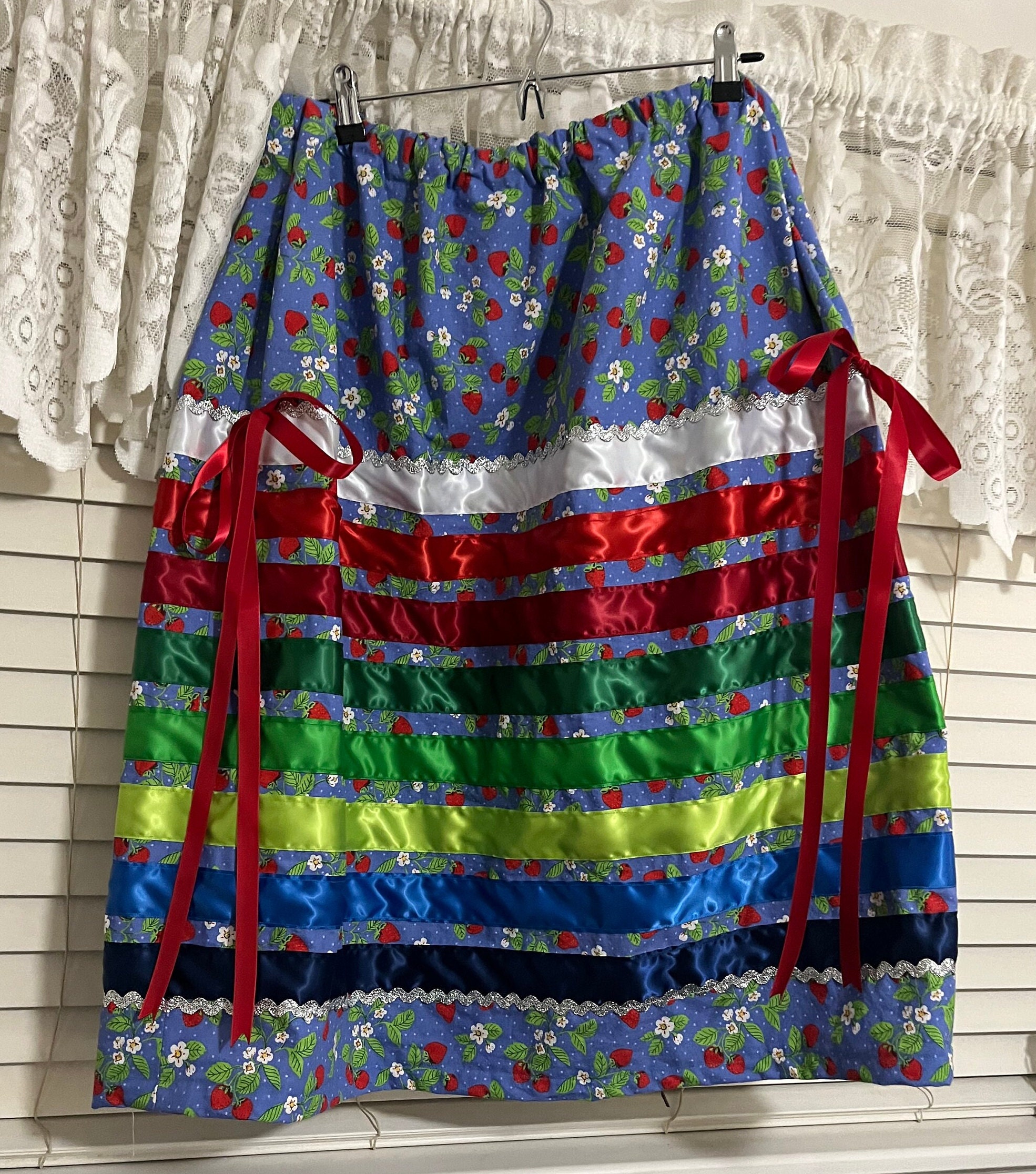 Custom Ribbon Skirt Etsy