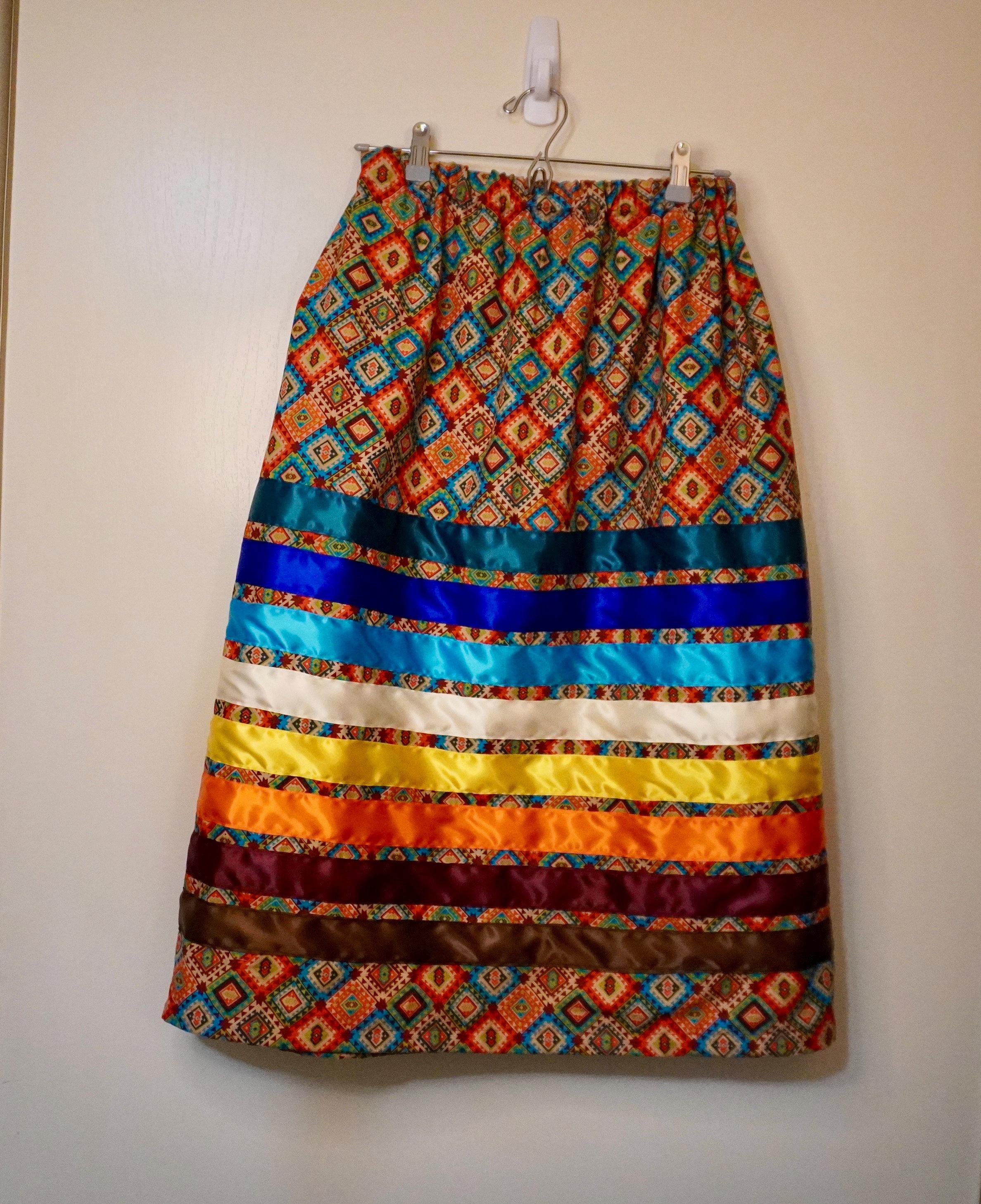 Ribbon Skirt - Etsy