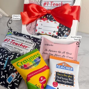 Teacher Back-to-School Goodie Box, Meet the Teacher Gift, Teacher Snacks, Teacher Thank You, Teacher Appreciation Gift, Preschool Teacher