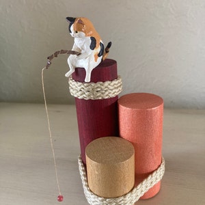 Nautical Pilings, Mini Nautical Pilings, Nautical Decor, Nautical Posts, Decor, Fall Decor, Beach Theme, Tray Decor, Cat Fishing