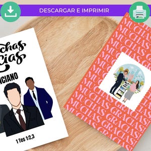 Spanish JW Pioneer and Elder Thank You Cards for JW Elder and Jw Pioneers - Digital Download Car Jw Gift