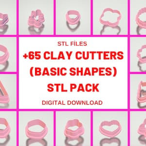 Fall Polymer Clay Earring Cutter Collection #2 (9 Cutters) – Clay Dough  Cutters