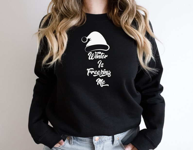 embroidered This is my too cold too function winter tshirt harry styles sweatshirt Funny Sweatshirt Fall Sweatshirt Winter Sweater