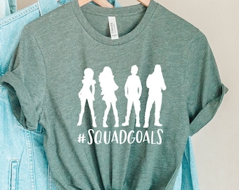 Disney Descendants, disney descendants t shirt, rotten to the core t shirt, descendants band t shirt, Disney Character Tee