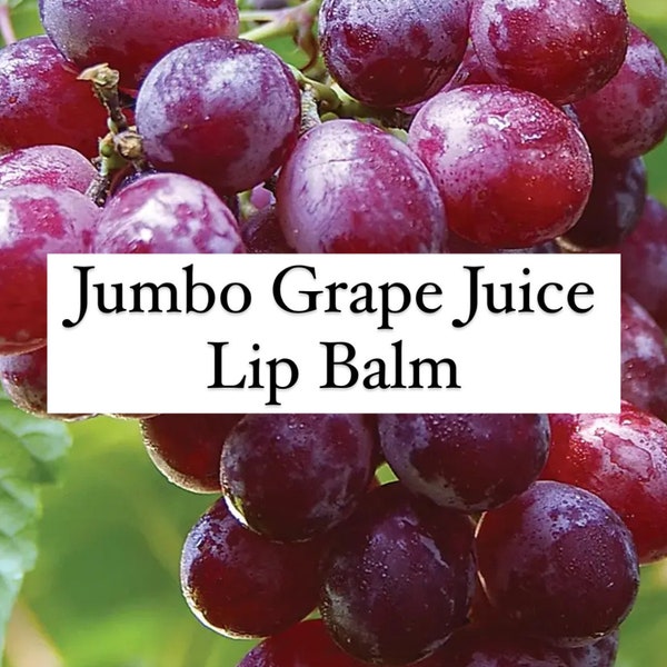 Jumbo Grape Juice Lip Balm