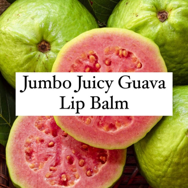 Jumbo Juicy Guava Lip Balm