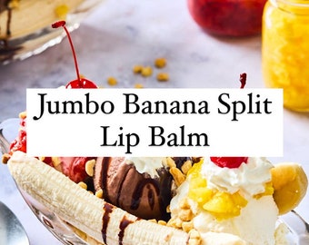 Jumbo-Bananenspalten-Lippenbalsam