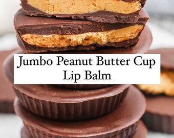 Jumbo Peanut Butter Cup Lip Balm