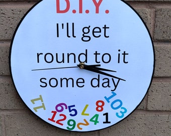 Funny wall clock