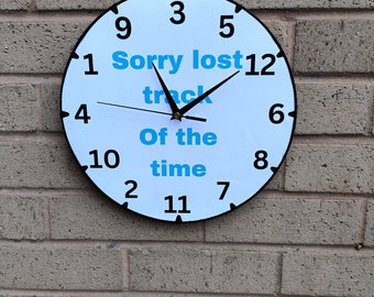 Funny wall clock