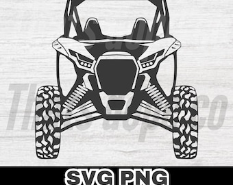 SXS KRX オフロードの SVG と PNG ファイルを並べて表示