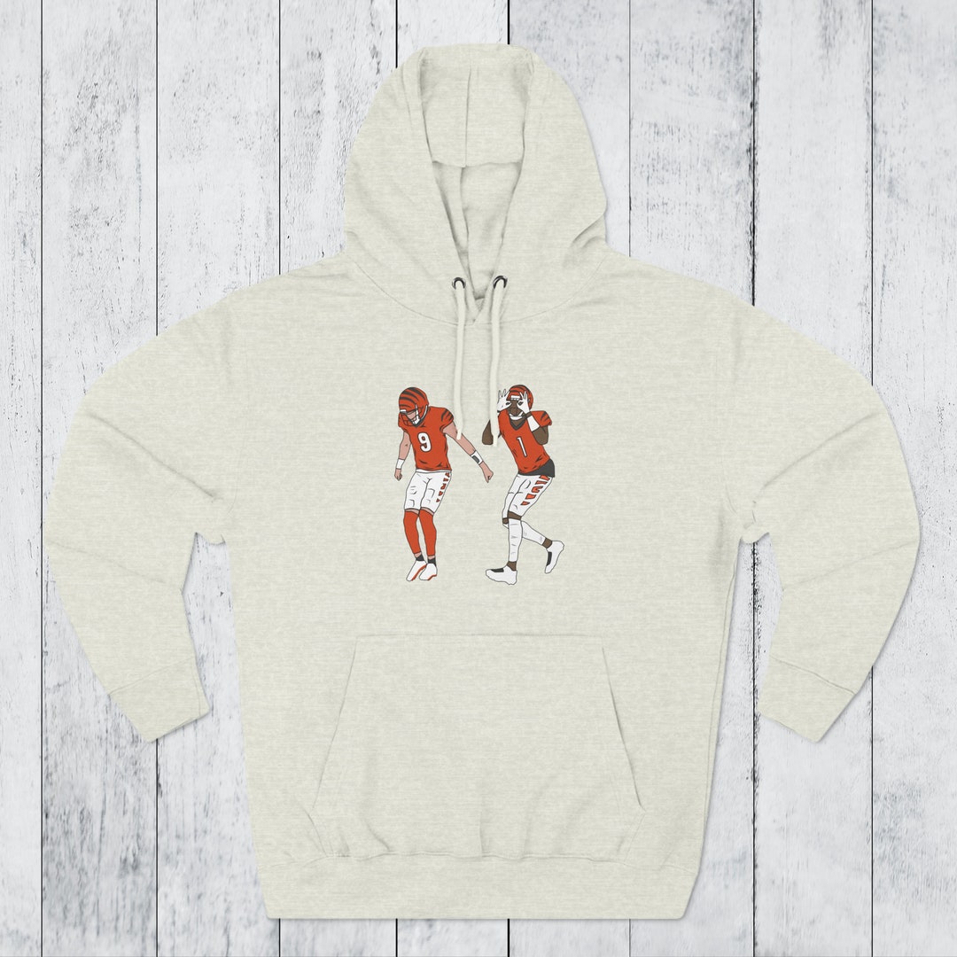 Burrow Chase Griddy Hoodie, Joe Burrow, Jamarr Chase Etsy