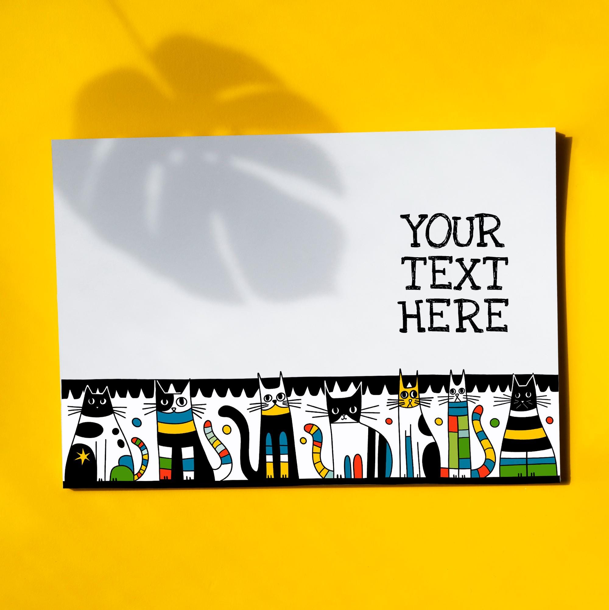 Cute Cats Borders Clipart, Cat PNG, Border Clip Art, Cat Png, Instant ...