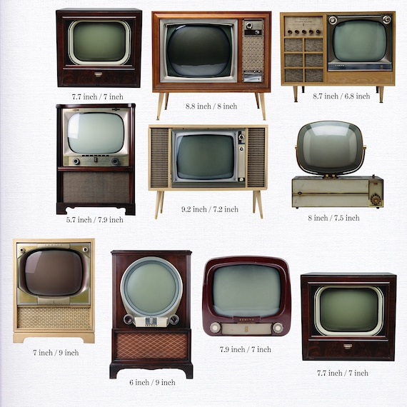 Vintage Television Png