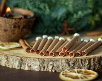 Wooden wick round, Wooden Wick round, cylindrical wick, candle wick, holder, natural, untreated, beautiful, candle, wick