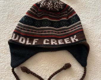 Vintage 100% Wool Blue and Red Original Moriarty Hat With  display picture 1