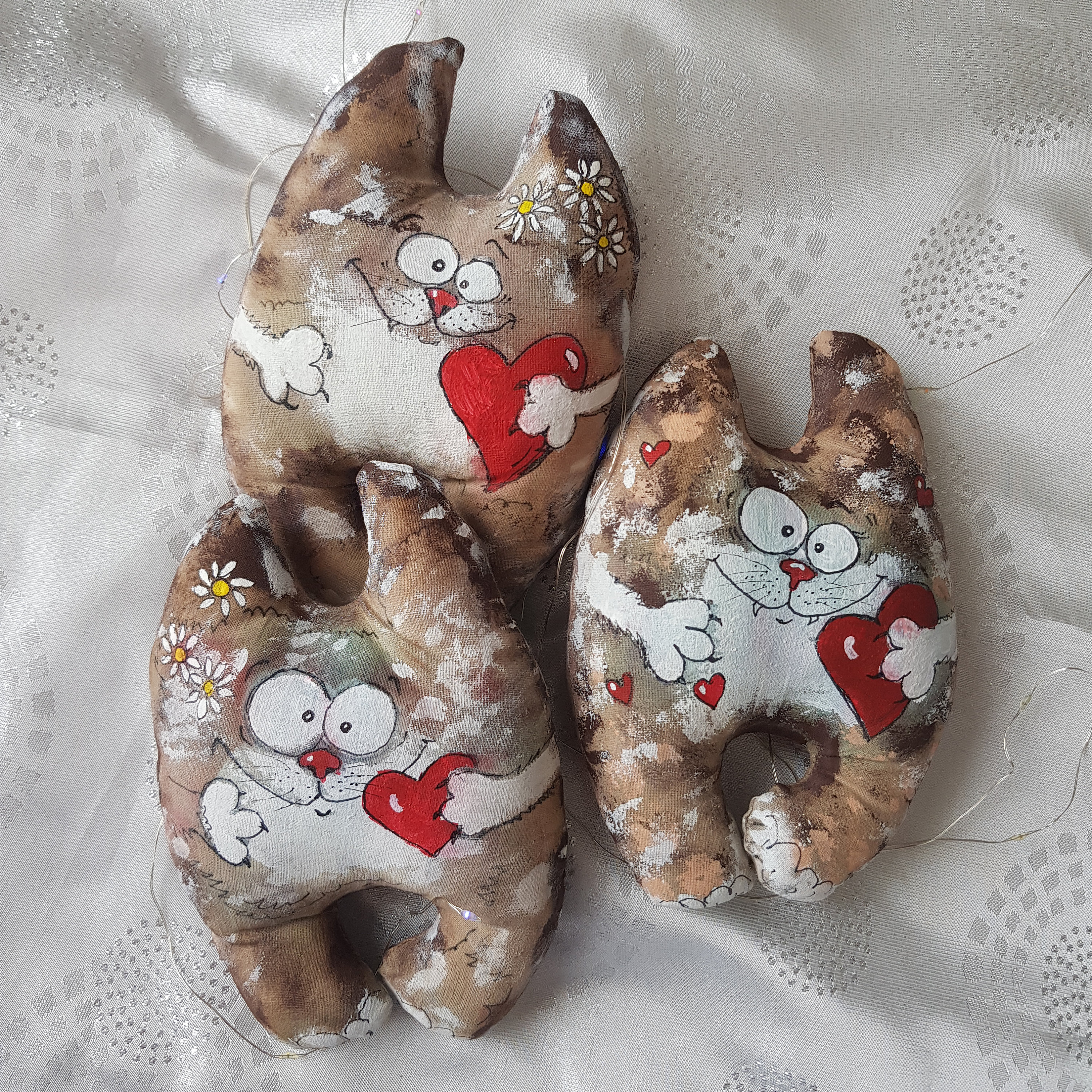 coffee cat plush