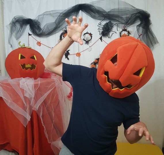 Jouet Anti-stress Halloween Tête De Citrouille Avec Un Effet De