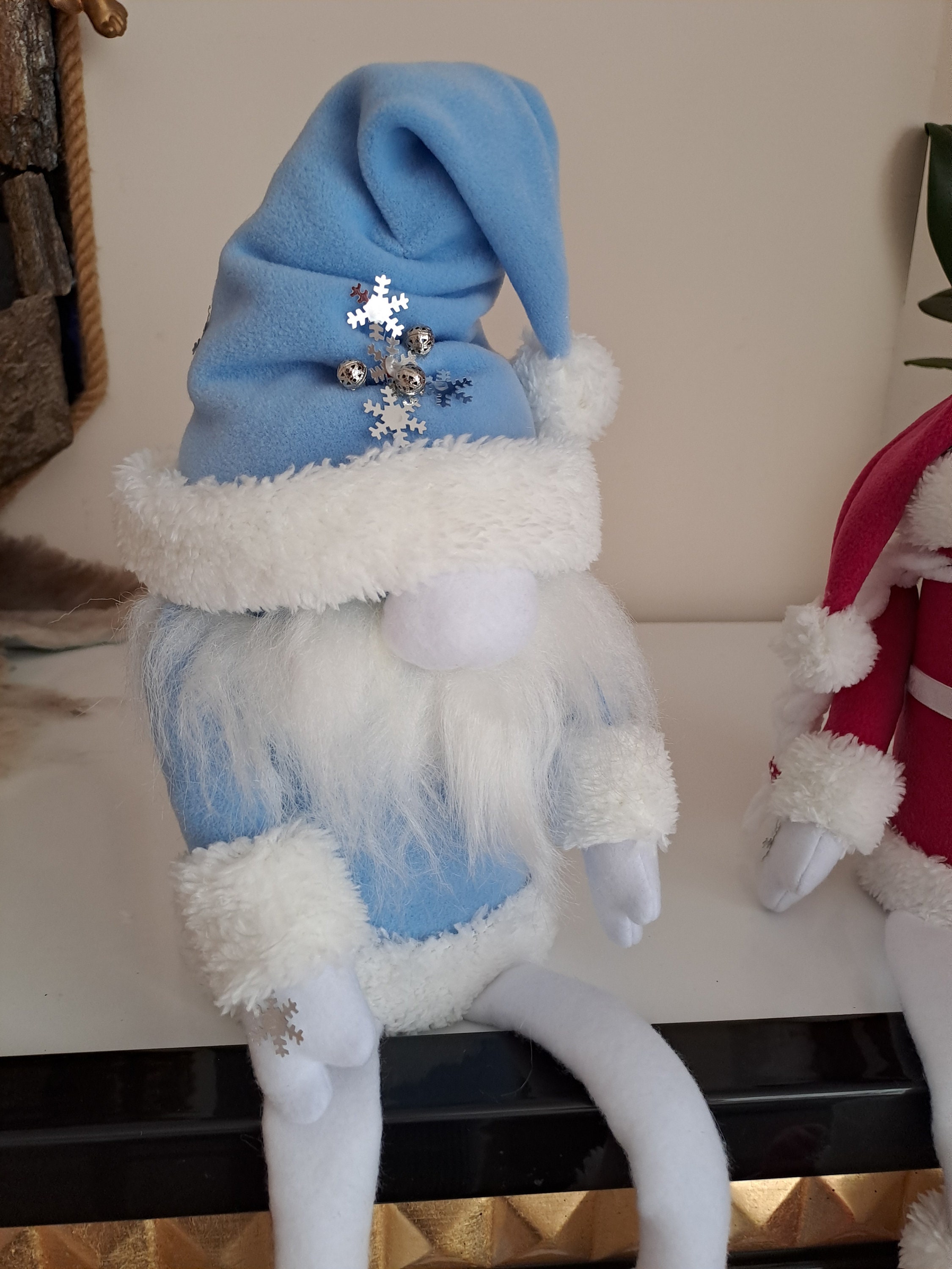 Gnome Gift Box Gnomes Boy and Girl Set of Two Gnomes Christmas Gnomes