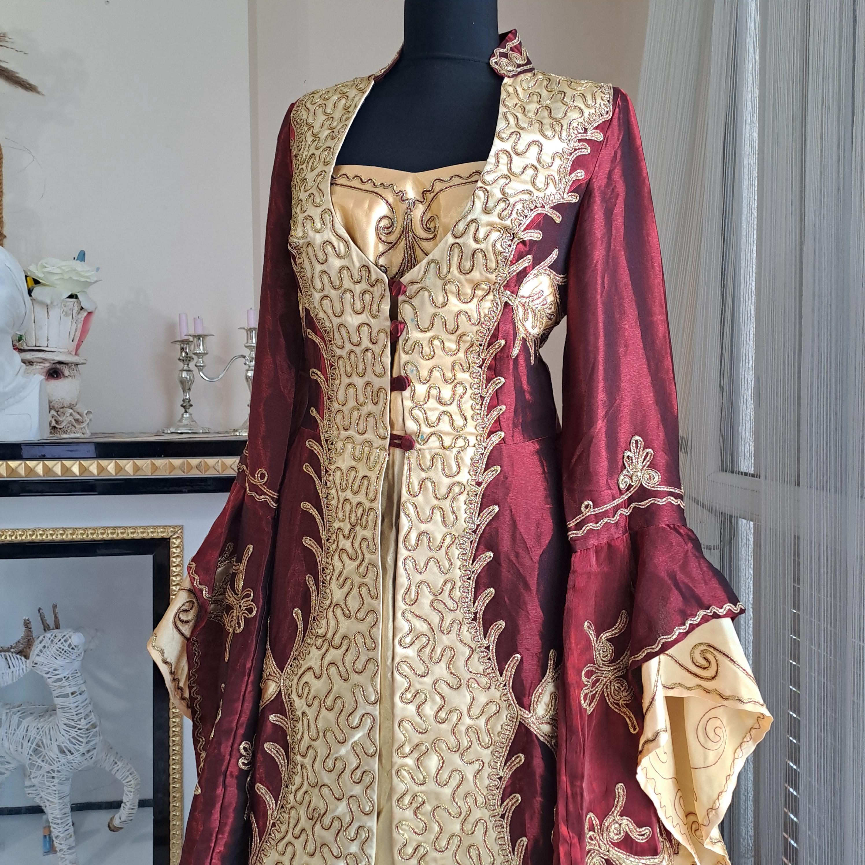 turkish dresses for women Dress  Aroosah Buy Turkish Henna Dress Traditional Red Kaftan. Turkish Dresses: Women's Embroidered Gowns
