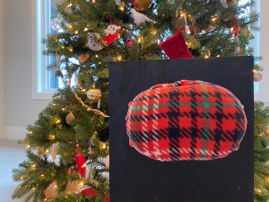 Wheelchair Headrest Cover Red White Green Black Plaid Etsy