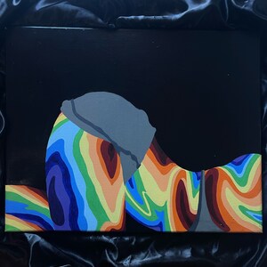 Custom Acrylic Thermal Body Art Painting - Etsy