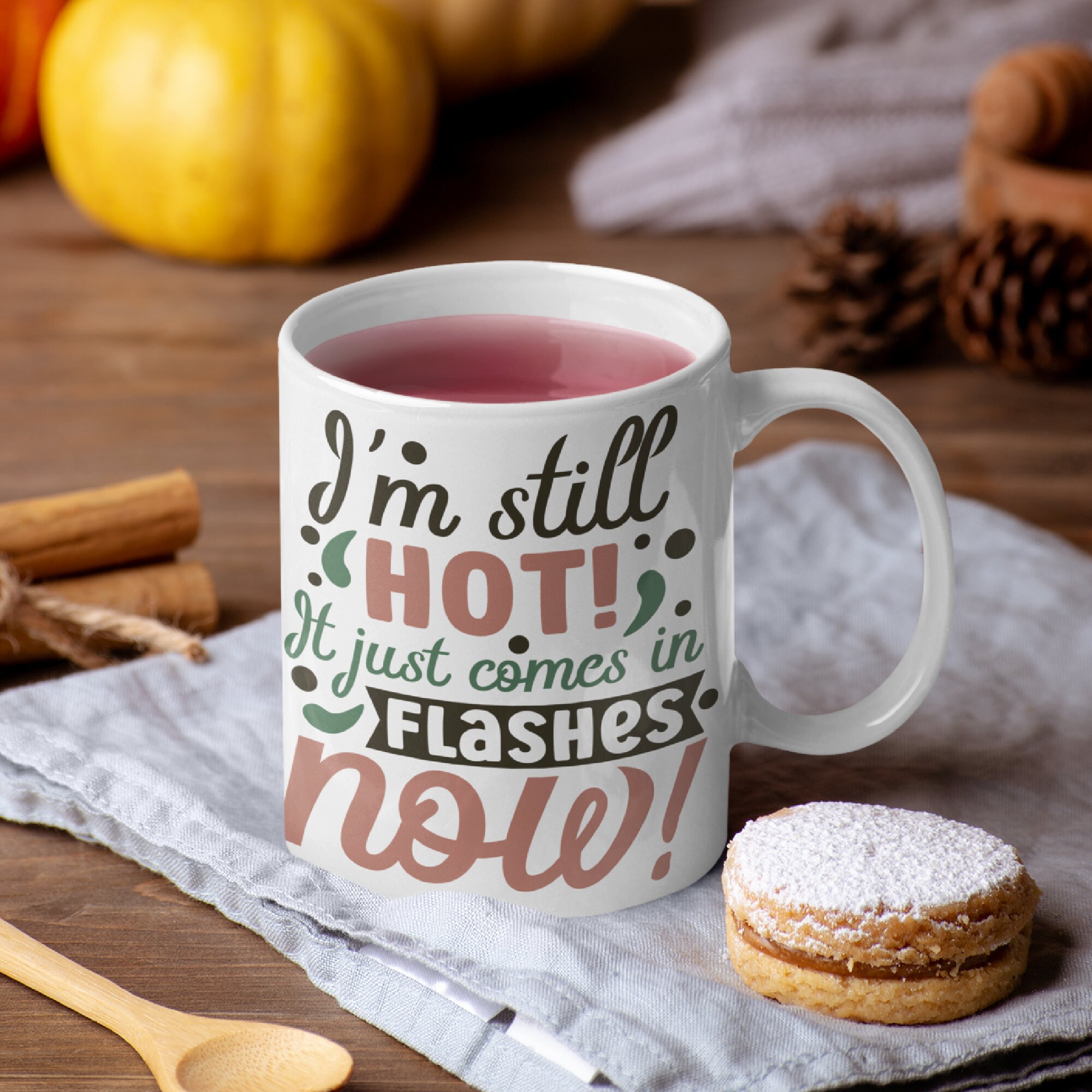 Gag Gift For Women, Getting Older Quotes, 50th Birthday Gift, Golden Girls, Womens Health, Menopause Humor, Gift For Nana, Hot Flash Club,