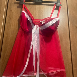 Vintage 1980’s Frederick’s of London lingerie babydoll