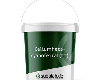 Kaliumhexacyanoferrat III |  krist. | reinst | Blutlaugenzalz rot | Kaliumferricyanid | Cyanotypie | 100 g - 25 kg