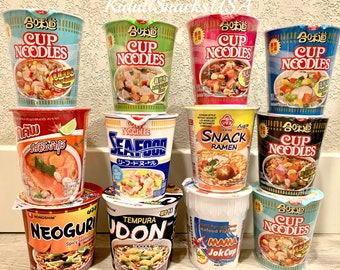 Cup noodles/Ramen noodles/Halloween/Thanksgiving/Christmas/Japanese ramen/Korean noodles/asian noodles/ramen lovers/mystery ramen box