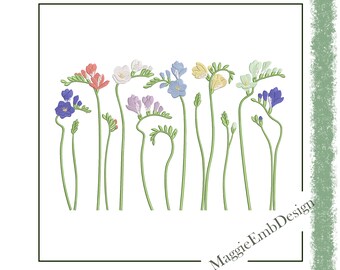 【試着のみ】FLOW FLOWER EMBROIDERY ONE PIECE THE INES Flower embroidery classic one piece 2 Colors