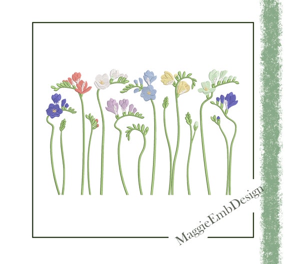 【試着のみ】FLOW FLOWER EMBROIDERY ONE PIECE THE INES Flower embroidery classic one piece 2 Colors