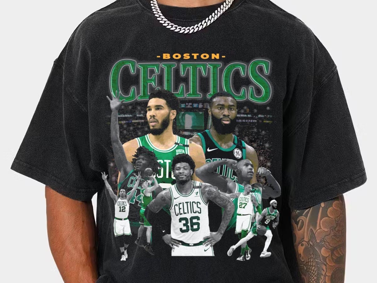 Boston Celtics Jayson Tatum Jaylen Brown Marcus Smart And Derrick White  Signature Shirt, hoodie, sweater, long sleeve and tank top
